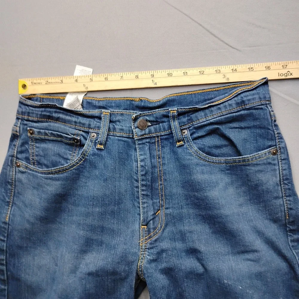 Levis 514 Straight Fit Mens Jeans Blue Medium Wash 32x32